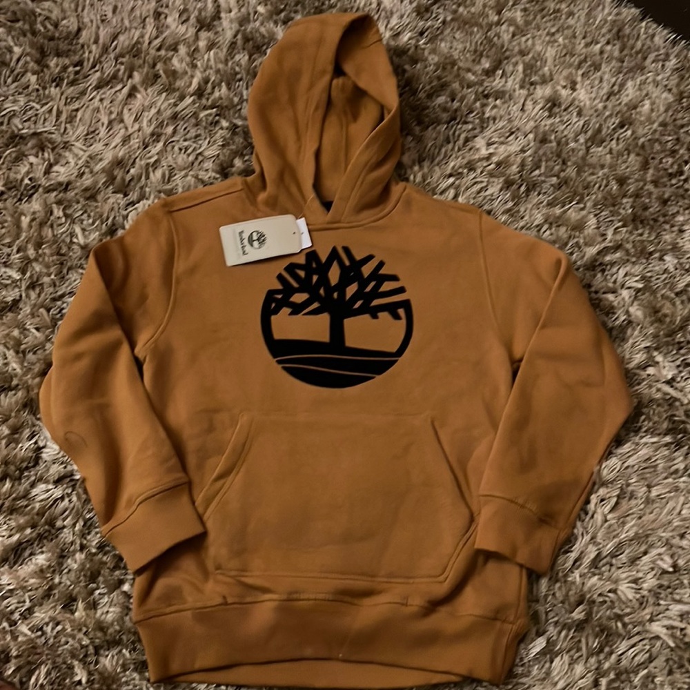 Timberland Hoodie mustard color Size Medium…